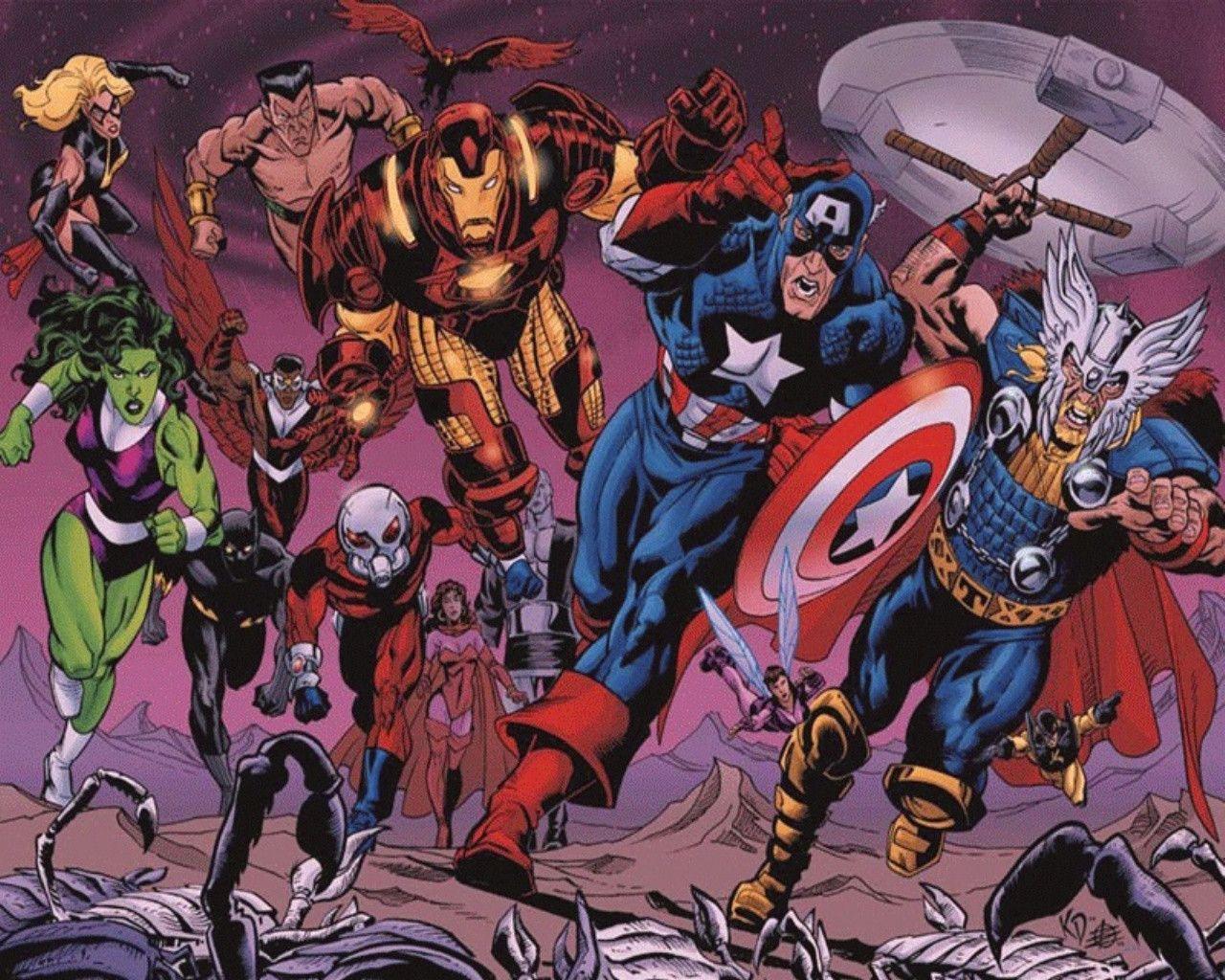 Avengers Comic Wallpaper. coolstyle wallpaper