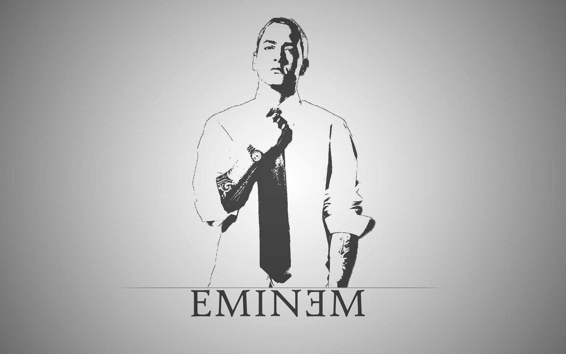 Eminem Music Greyscale Hd Wallpaper Background Uhd 2k 4k 5k 2015