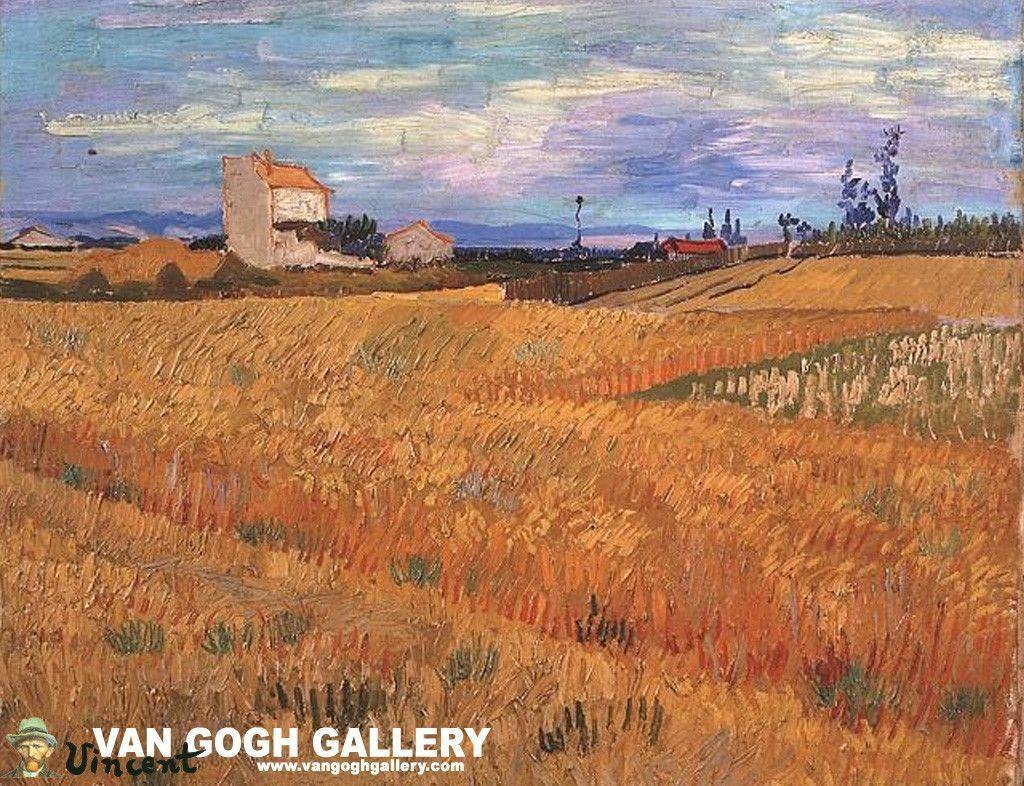 Van Gogh Wheatfields Wallpaper, Wheat Fields Wallpaper. Van Gogh
