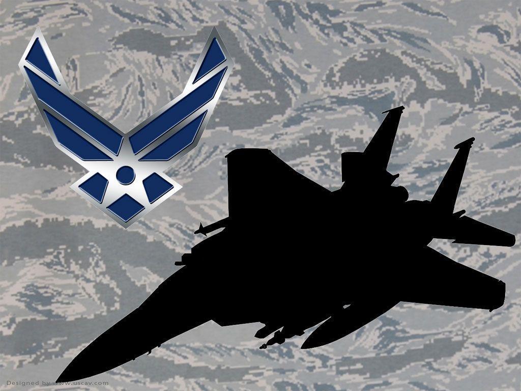 image For > Air Force Logo Wallpaper
