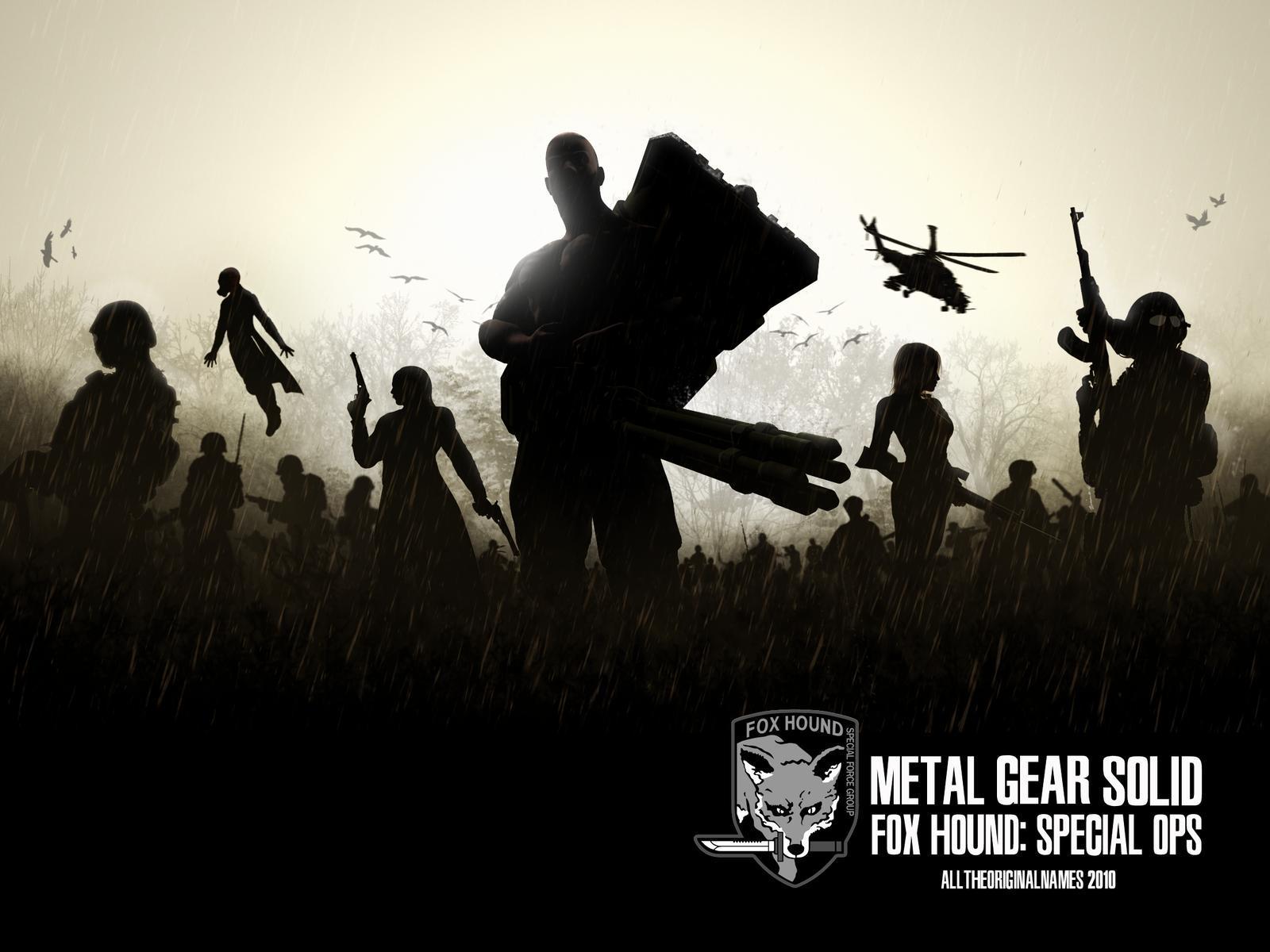 Foxhound Metal Gear Solid wallpaper 123325