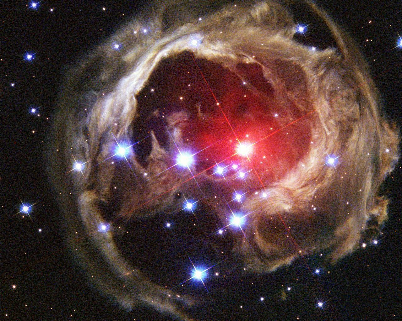 V838 Monocerotis Hubble Telescope Wallpaper