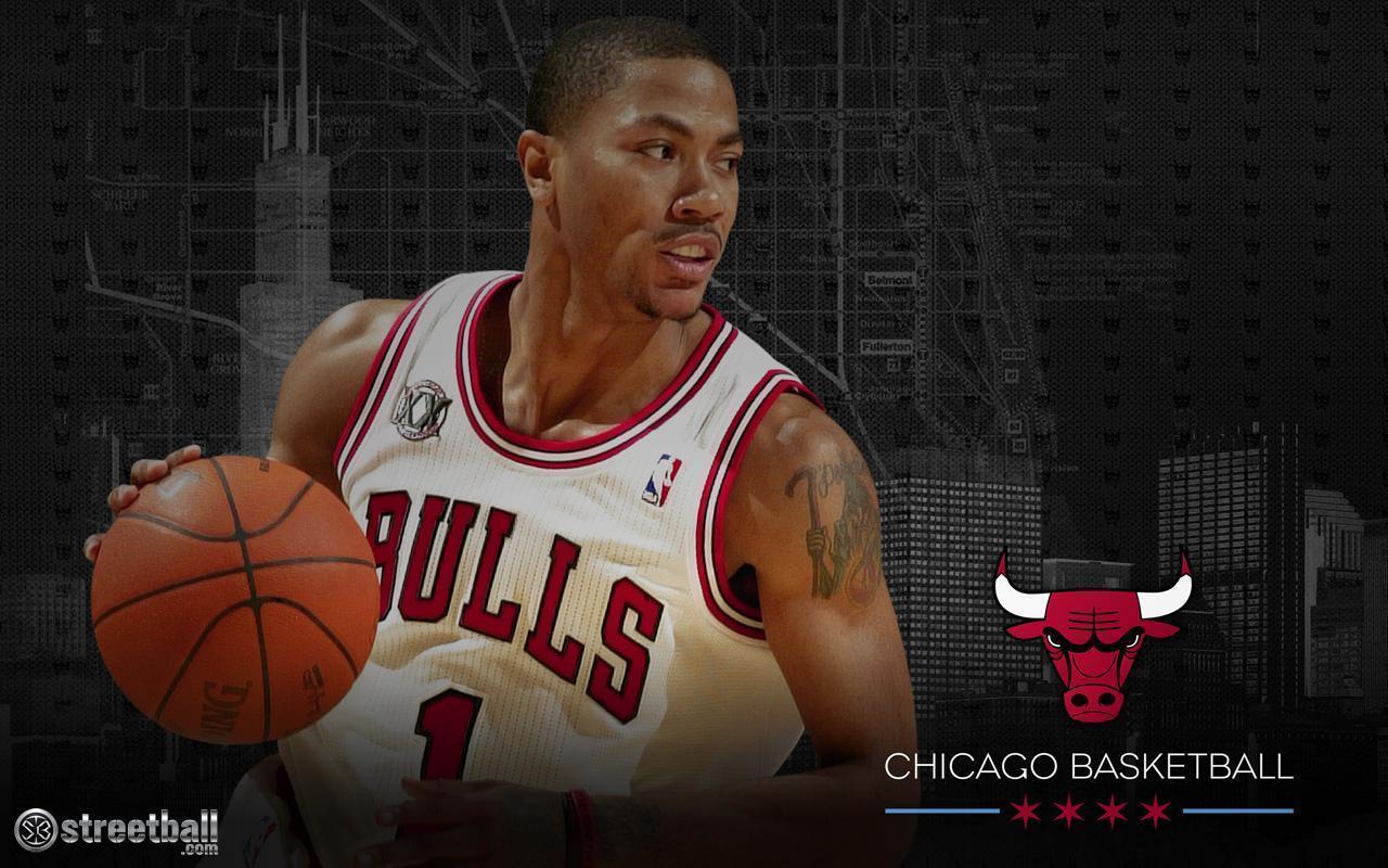 Chicago Bulls Derrick Rose 2013 Wallpaper