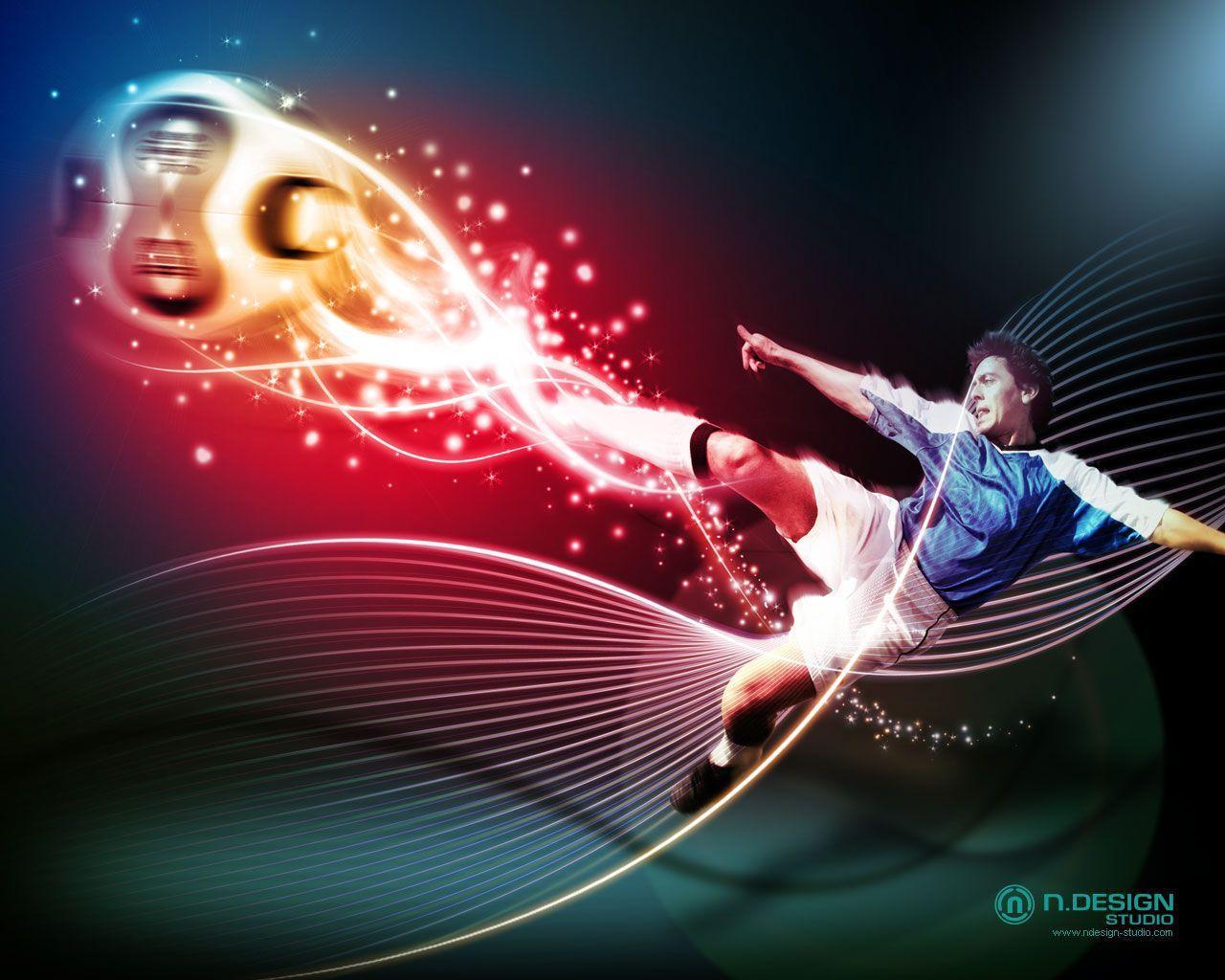 Cool Soccer Background Image