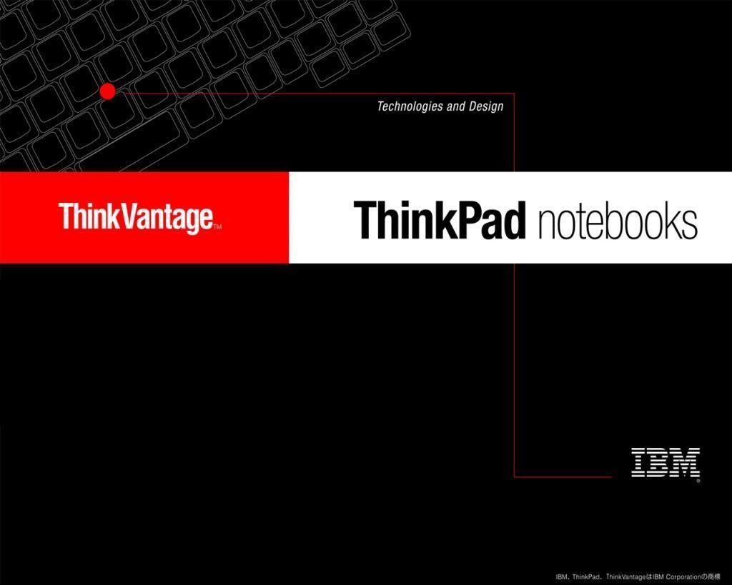 IBM Think Vantage desktop PC and Mac wallpaper