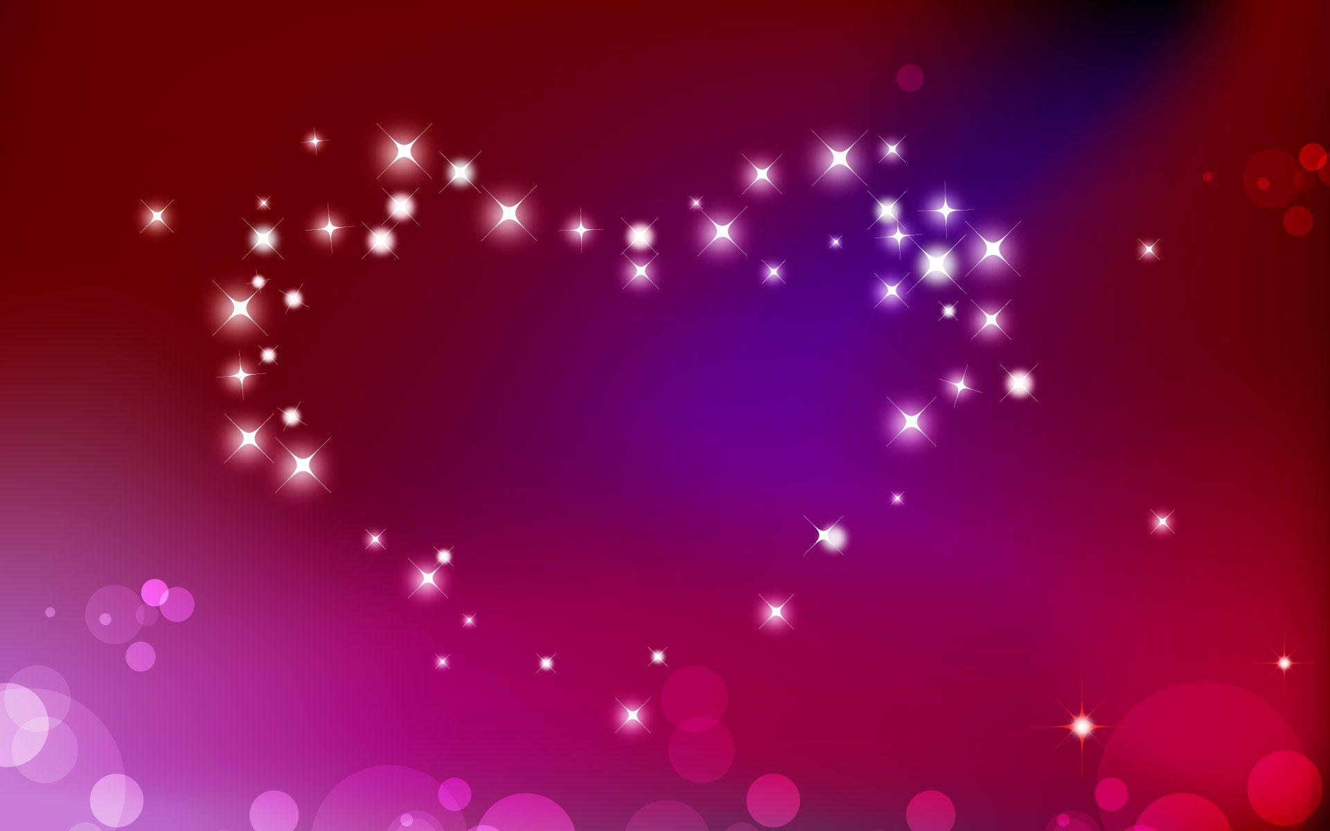 Heart pink color vector design wallpaper free download HD