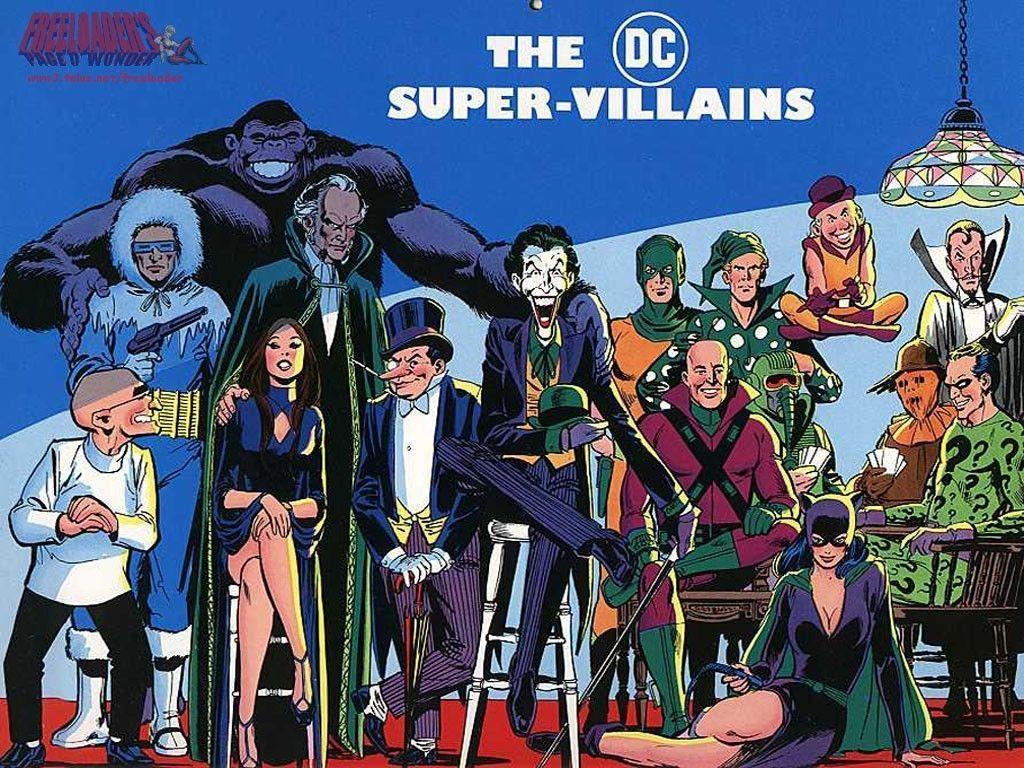 Super villians Comics Wallpaper