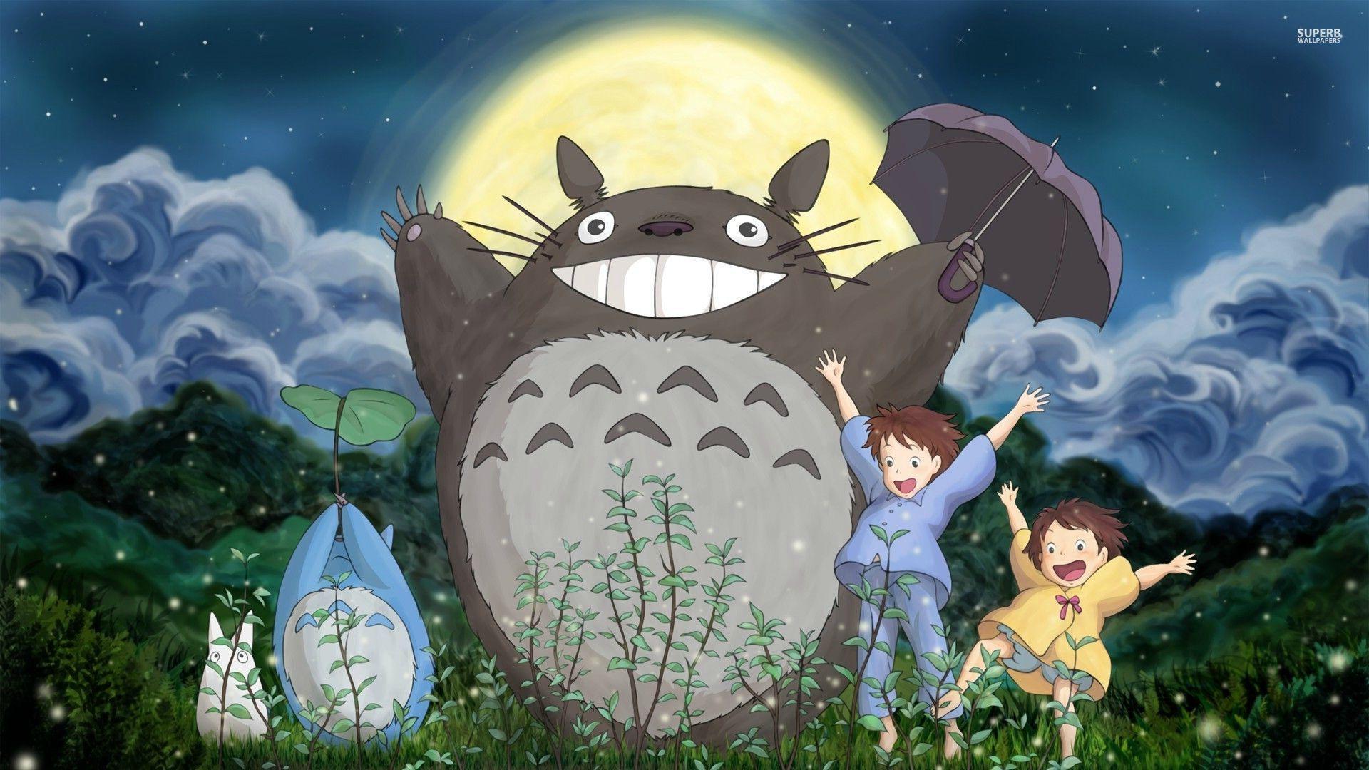 Stunning My Neighbor Totoro Hd Wallpapers Wallpaper Box