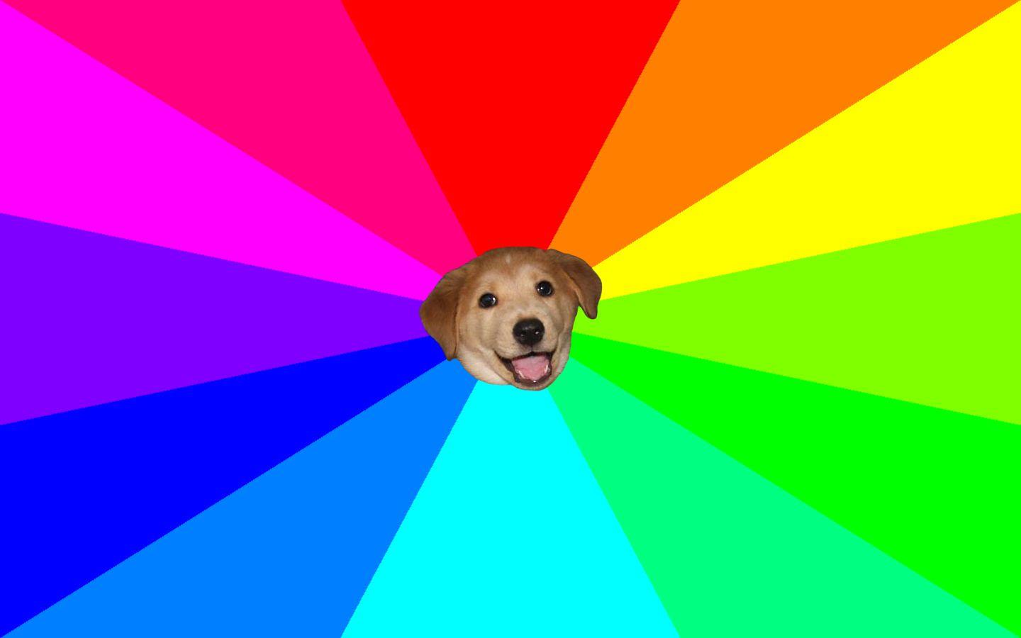 image For > Rainbow Meme Background