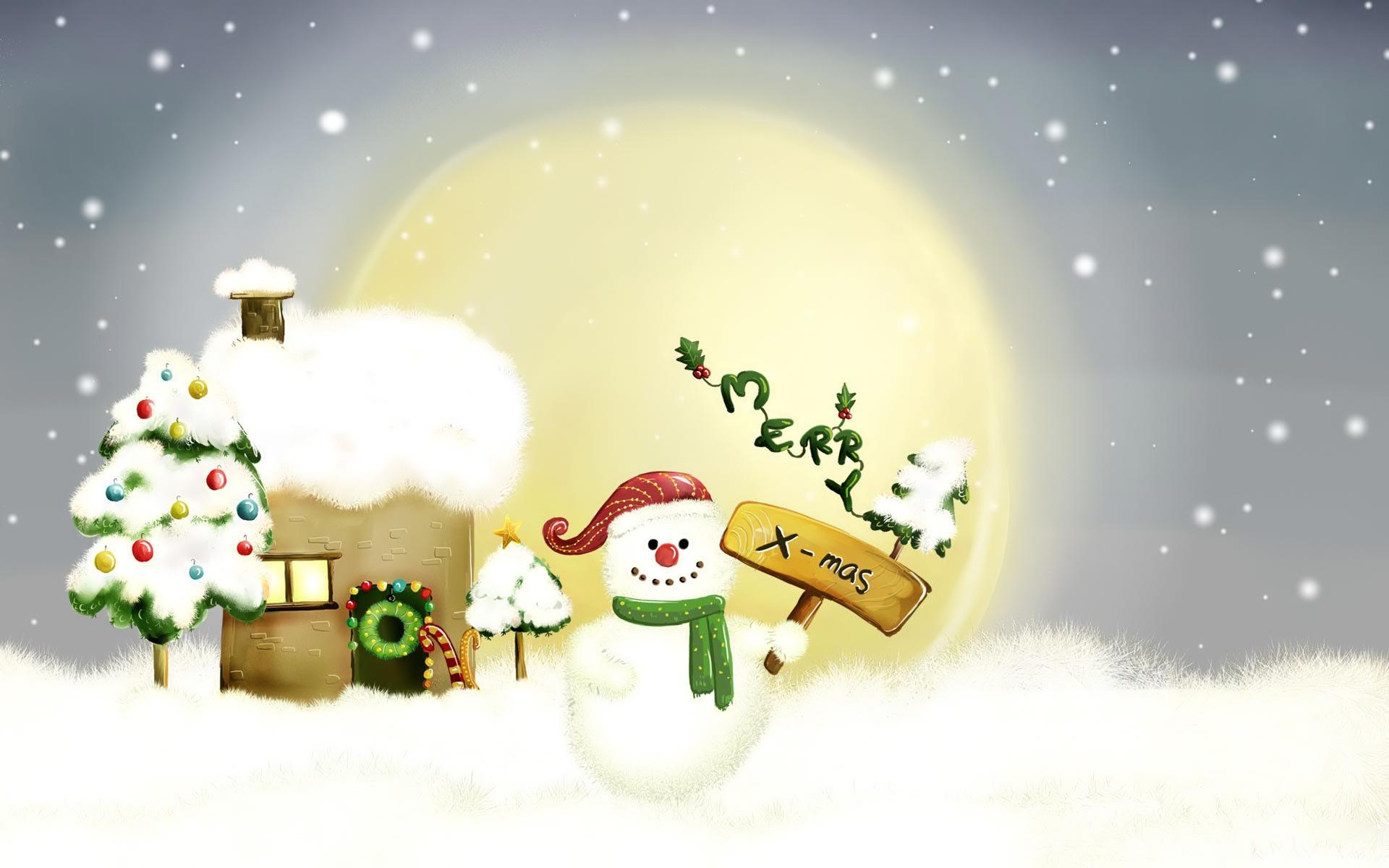 Desktop Wallpaper · Gallery · Miscellaneous · Christmas snowman