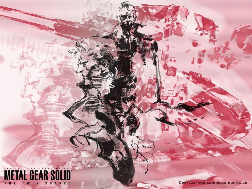 Metal Gear Solid The Twin Snakes Desktop Background