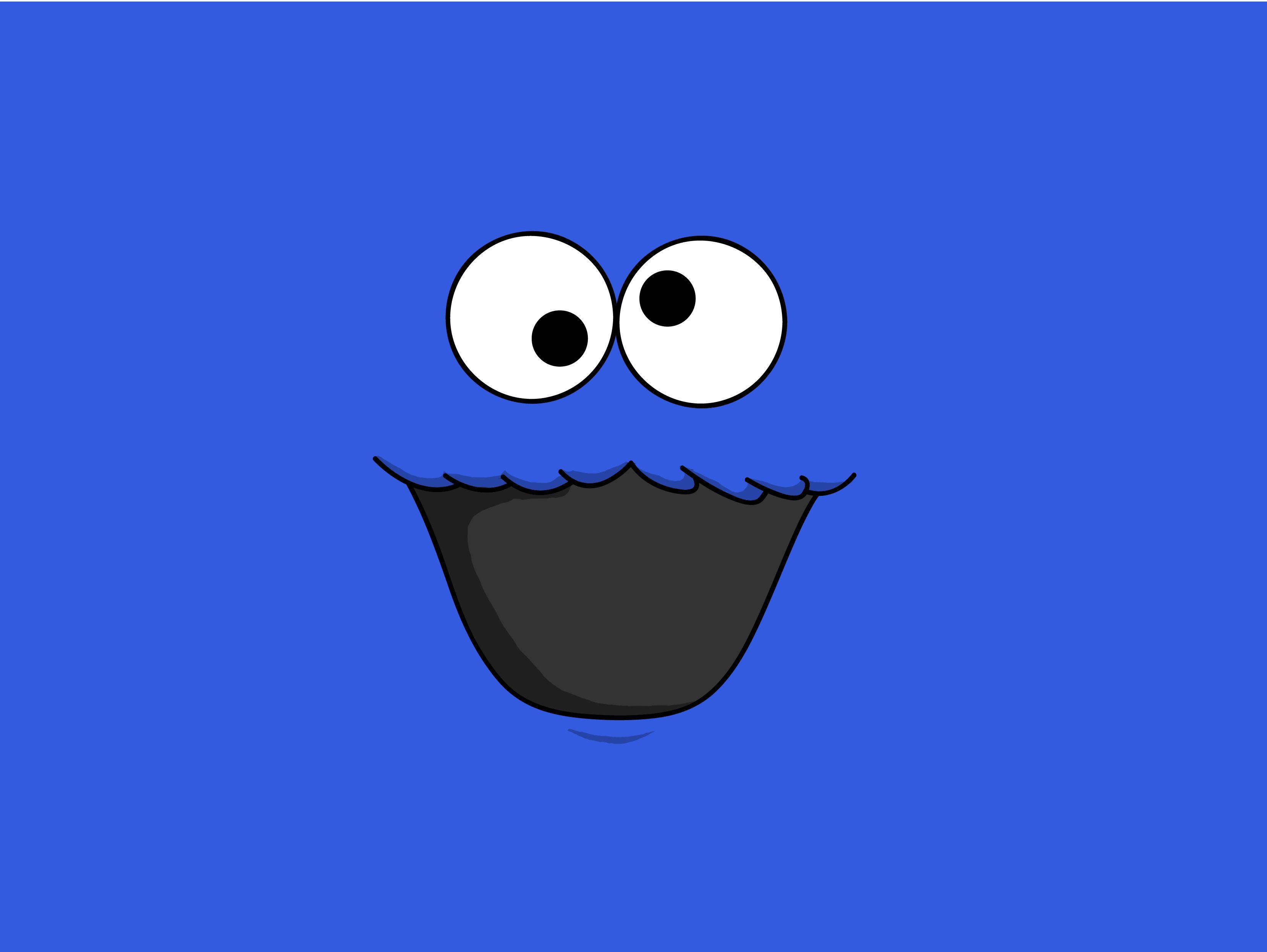 image For > Cookie Monster Cute Cartoon