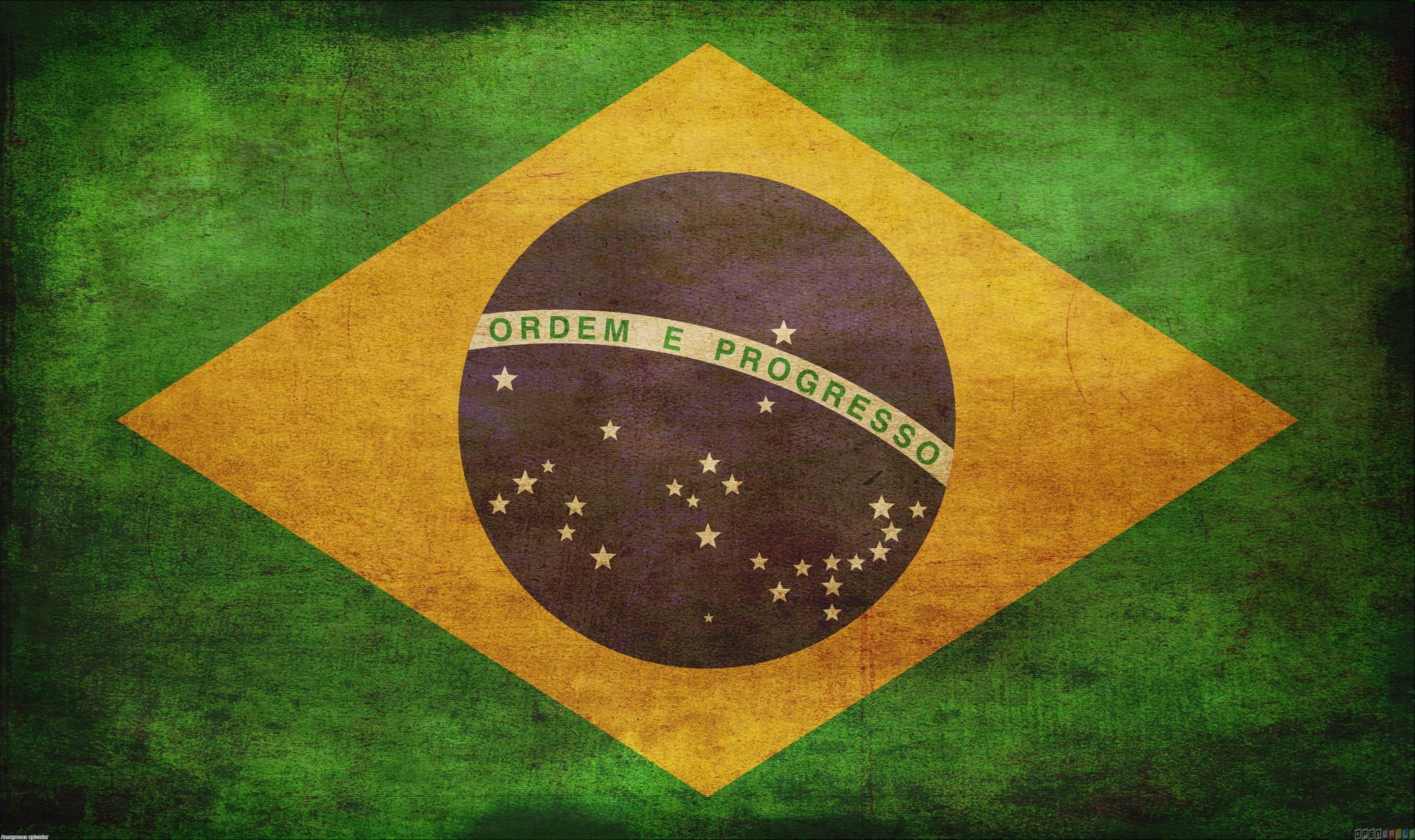 image For > Brazilian Flag Wallpaper