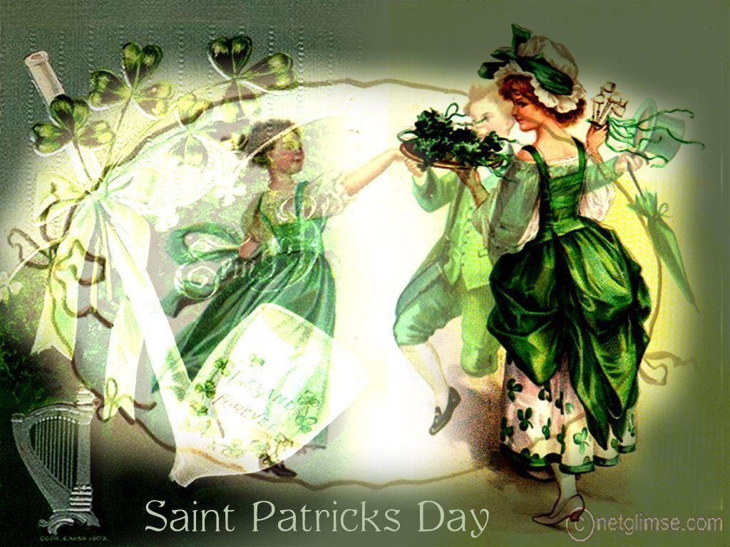 St. Patrick&;s Day Vintage Card