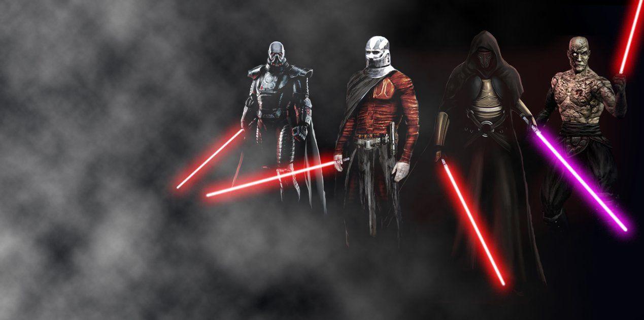 All The Sith Lords In Order