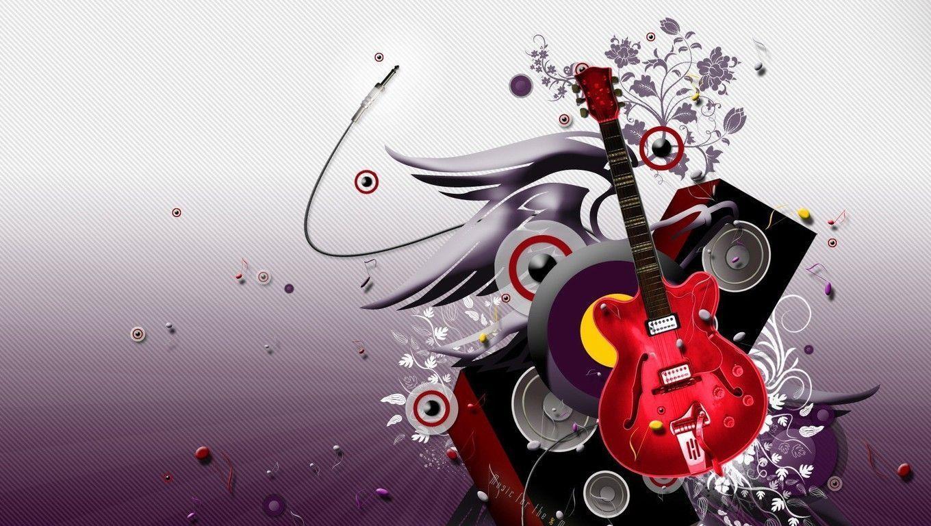 image For > Electric Guitars Wallpaper