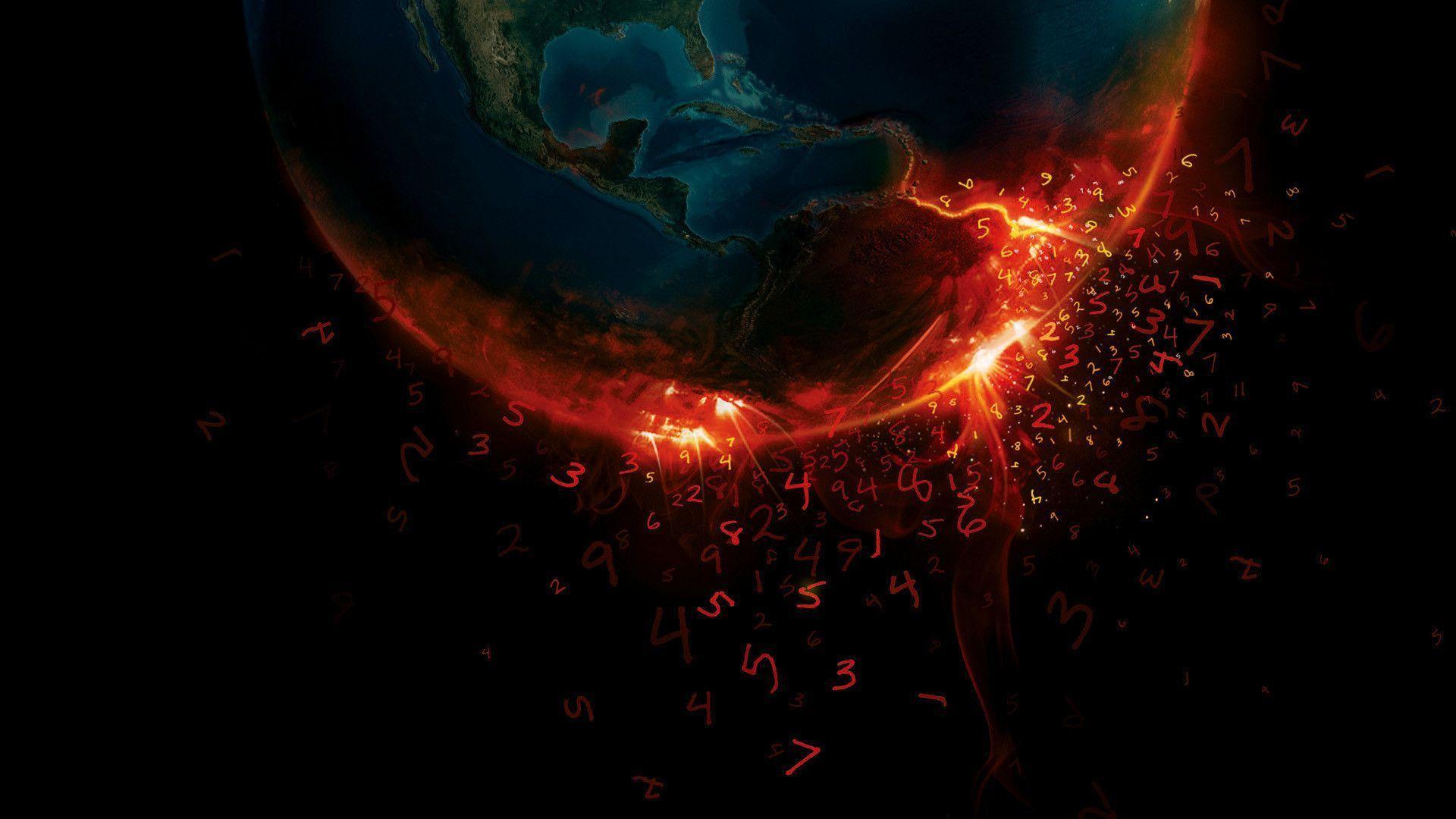 Burning Earth Wallpaper