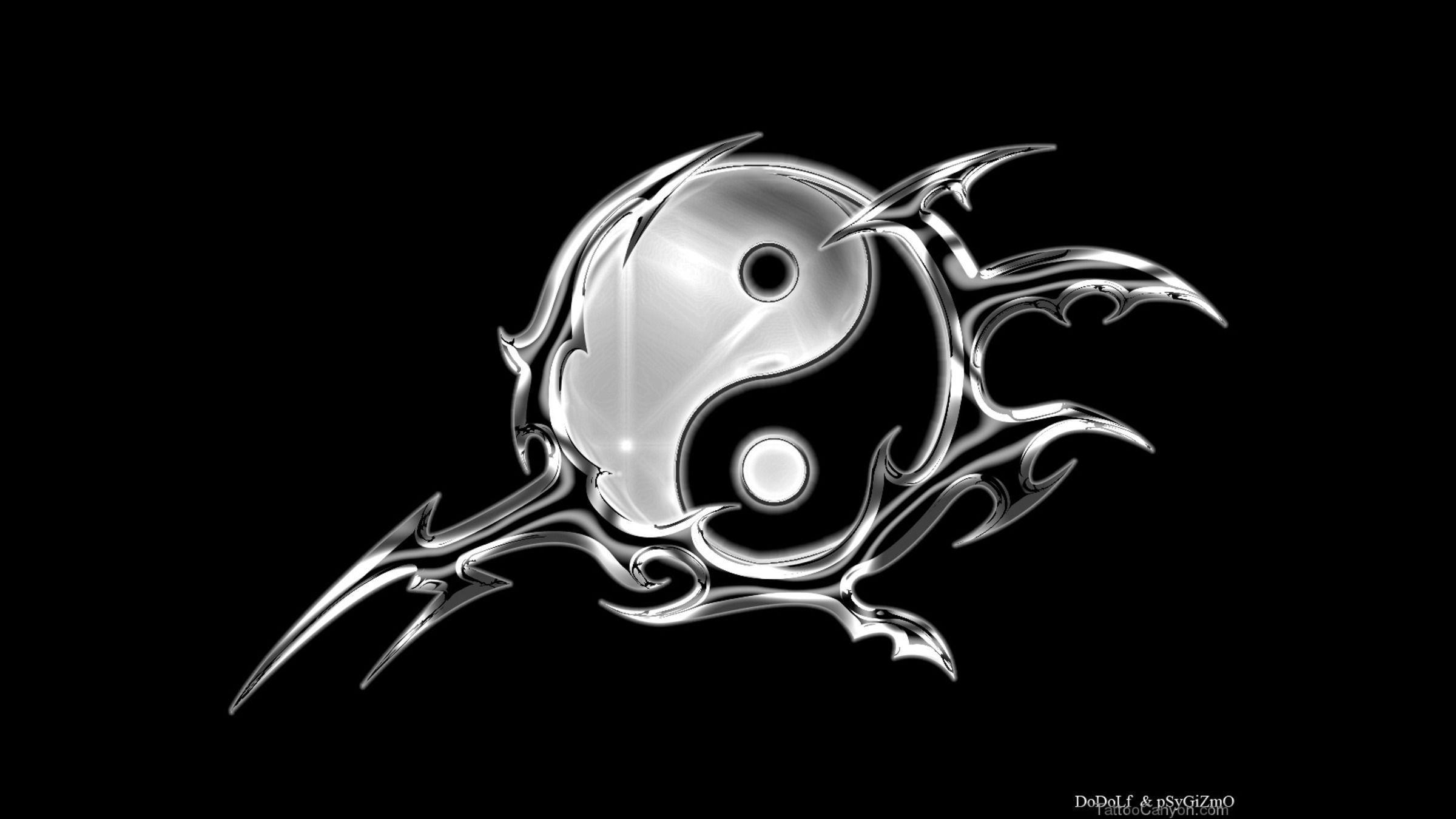 Yin Yang Tattoo Designs from our Sixth page
