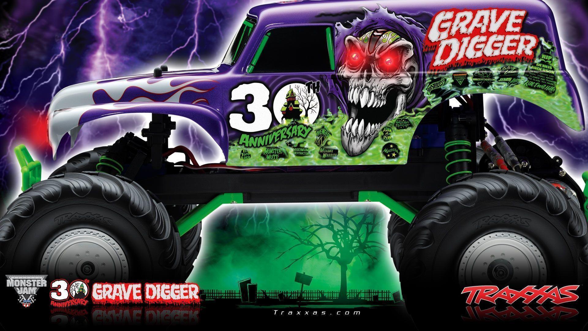 Vehicles For > Grave Digger Monster Truck 30th Anniversary