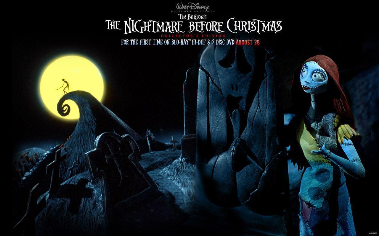 Tim Burton&;s The Nightmare Before Christmas 3D Wallpaper