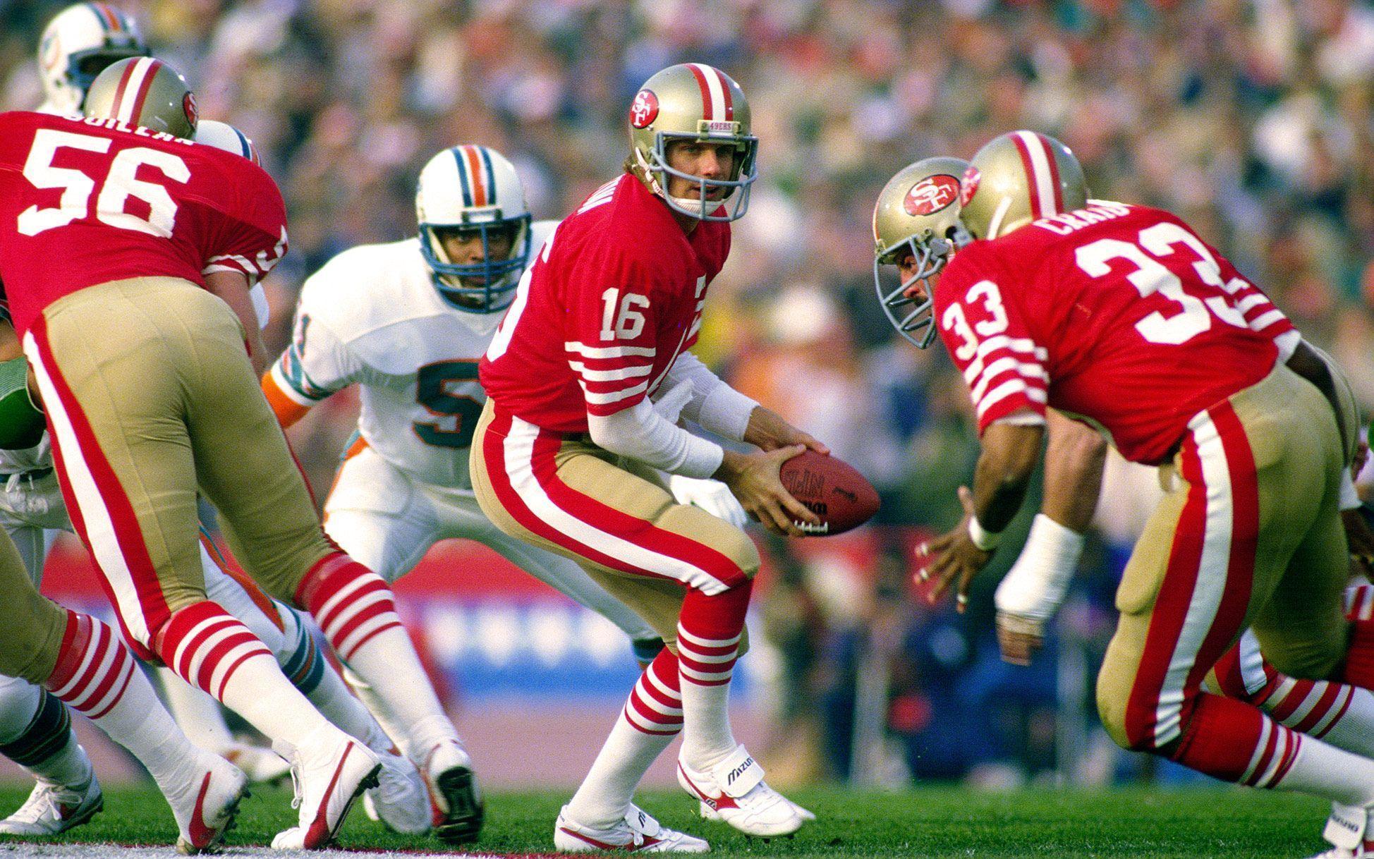 Joe Montana Bowl XIX 24/ 331 yards, 3 TD; 59 rushing