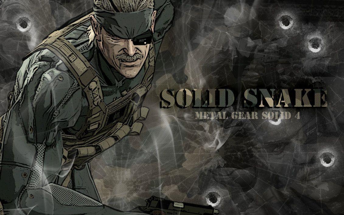 image For > Metal Gear Solid 4 Snake Wallpaper
