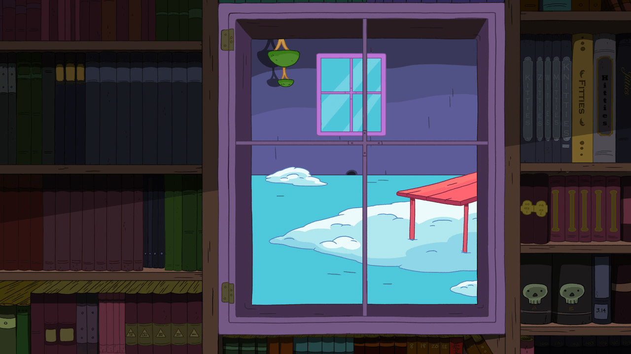 King Worm library background.png Adventure Time