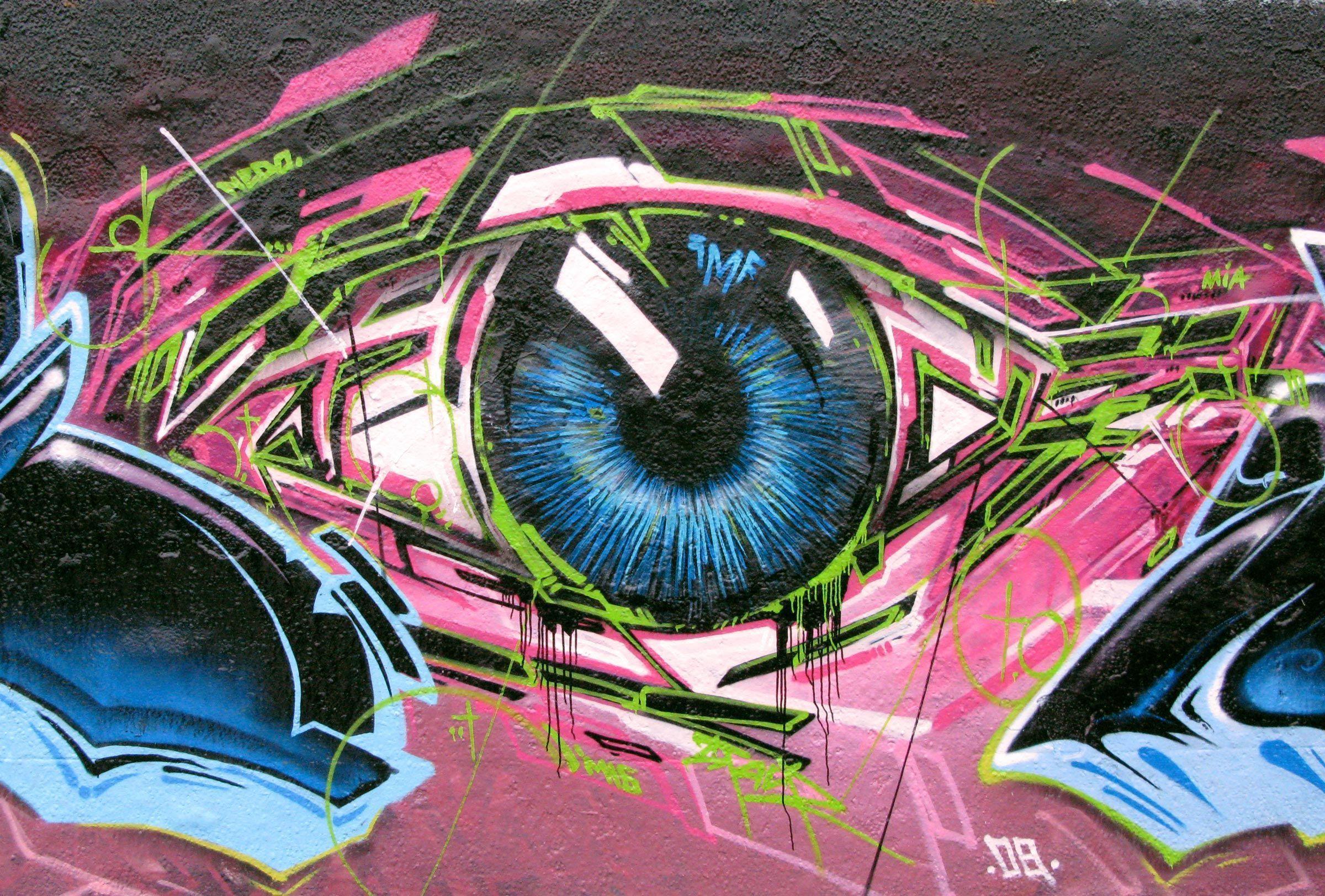 Eyes Graffiti Wallpaper Cool High Definition Graffiti. Part