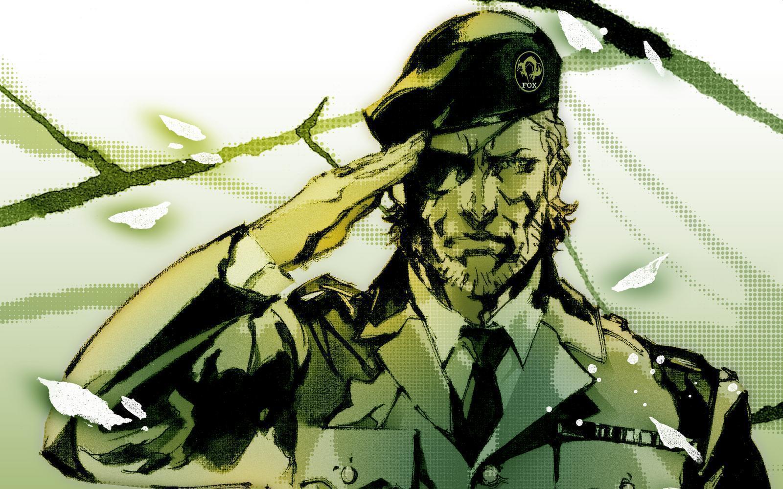 Solid Snake Wallpaper. Metal Gear Solid Snake Image
