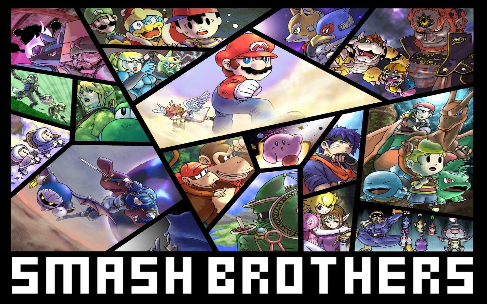 Wallpaper: Super Smash Bros