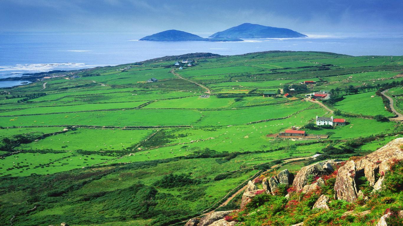 image For > Ireland Landscape Wallpaper