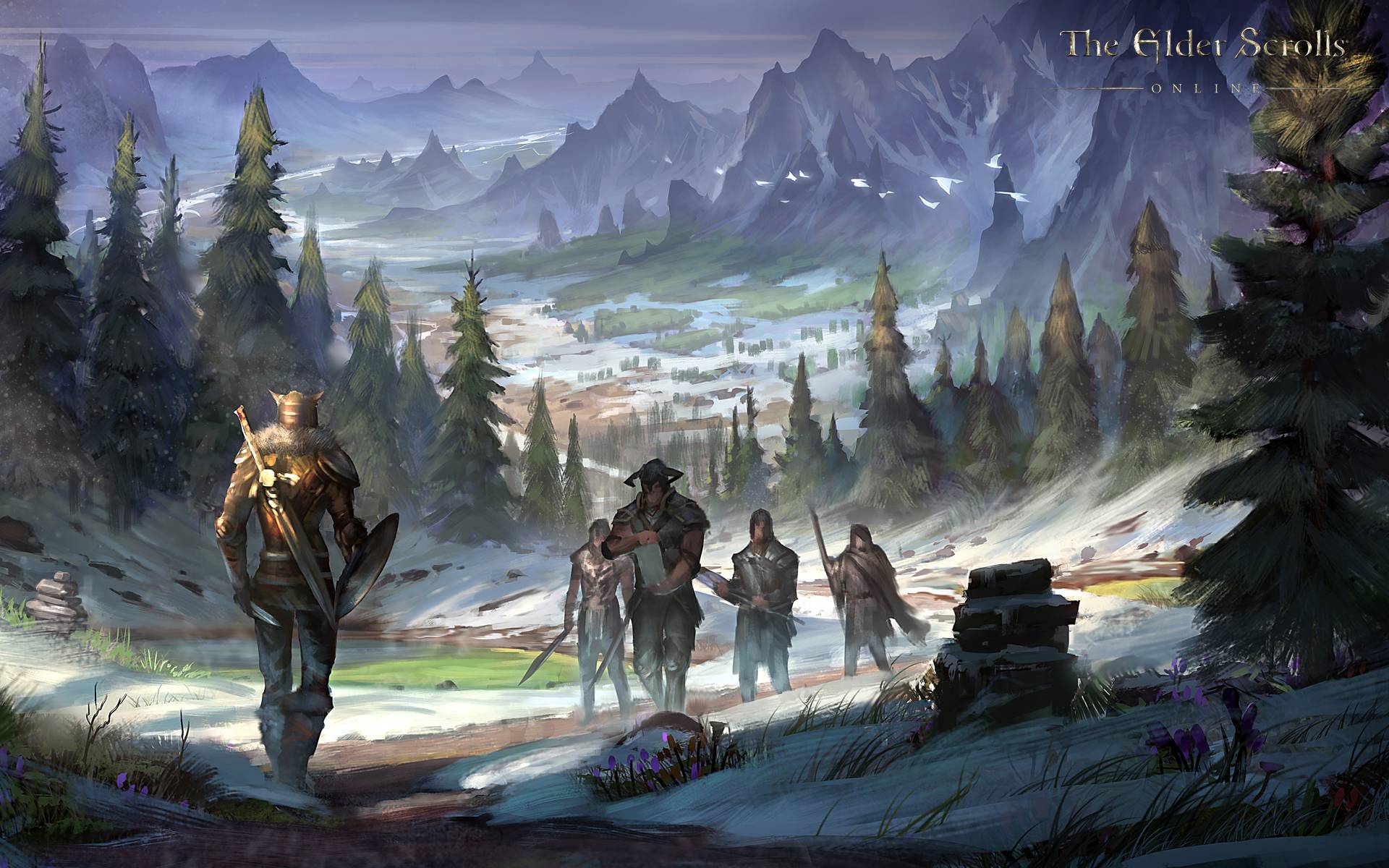 The Elder Scrolls Online Computer Wallpaper, Desktop Background