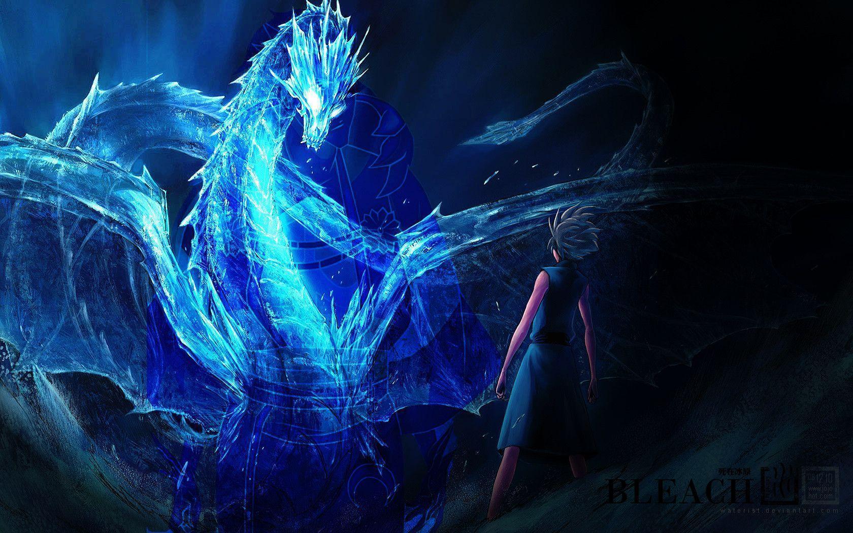 Download Blue Dragon Bleach Wallpaper 1680x1050. Full HD Wallpaper