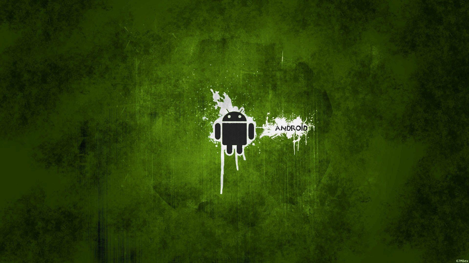 Mind Blowing Android Logo Free Desktop HD Wallpaper 1920x1200PX