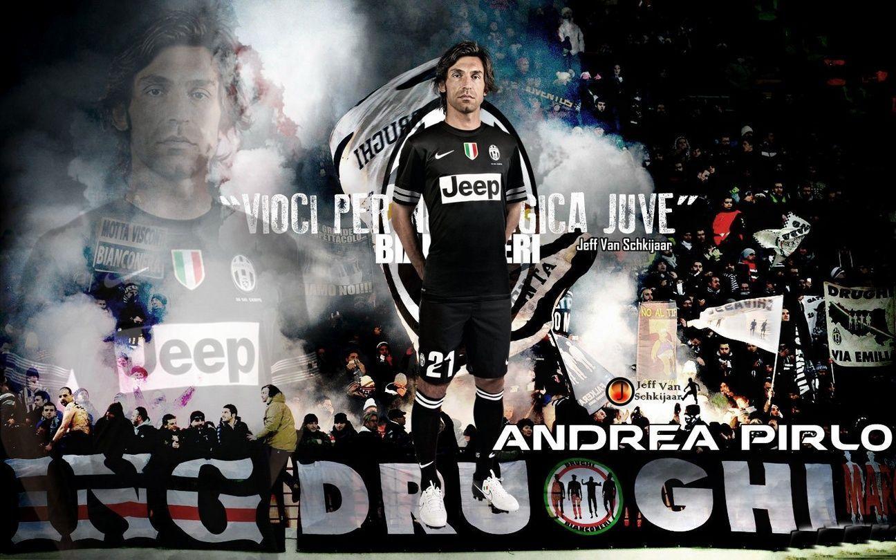 Football Wallpaper: Gorgeous Andrea Pirlo Juventus FC Desktop