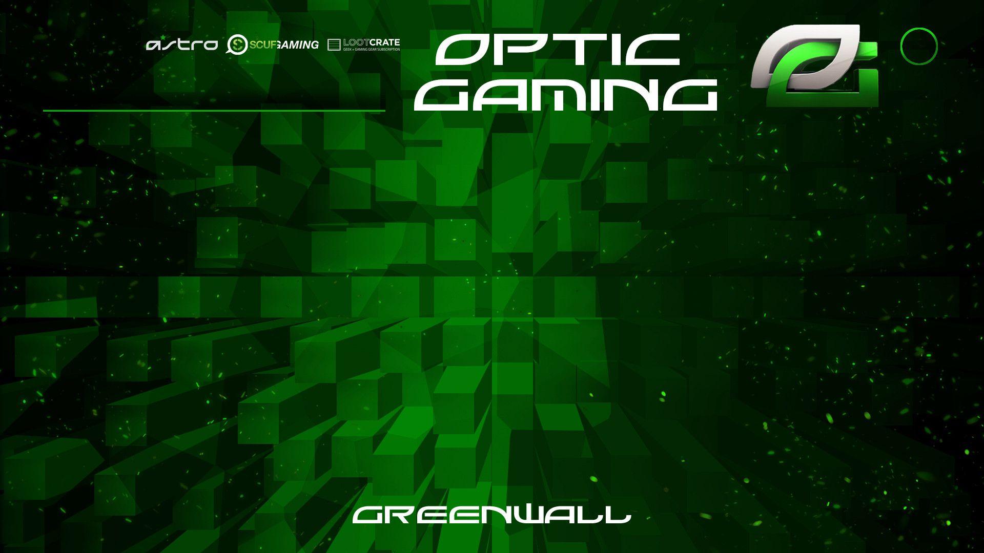 Xbox One dashboard background, OpTic style