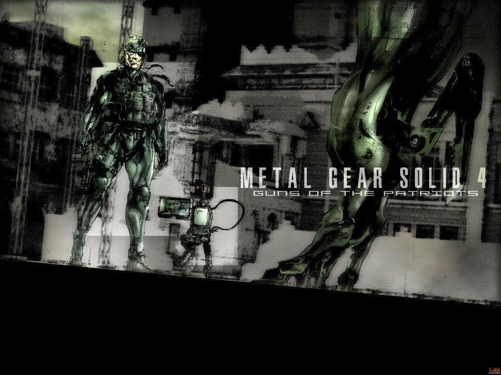 Metal Gear Solid 4 HD Wallpaper HD Game Wallpaper