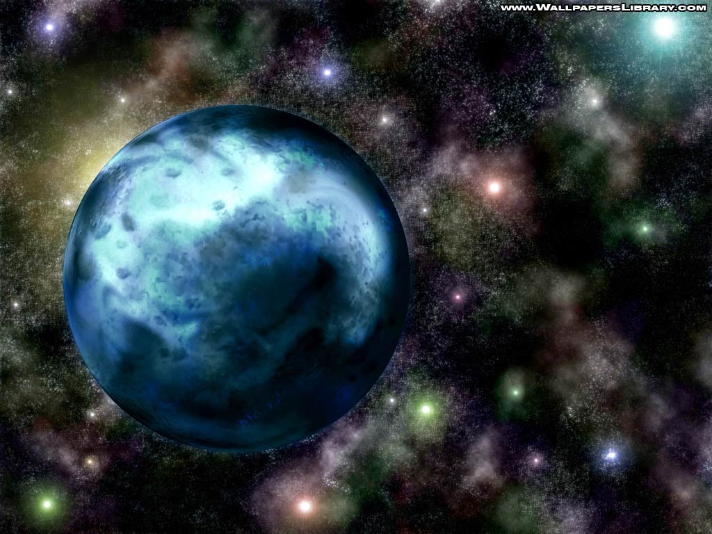 colorful stars wallpaper / space background