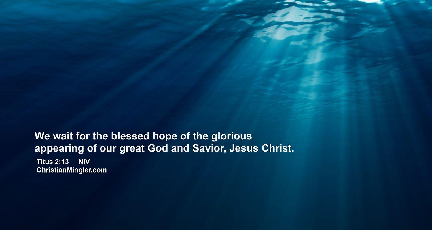 Titus 2:13 Ocean HD Wallpaper