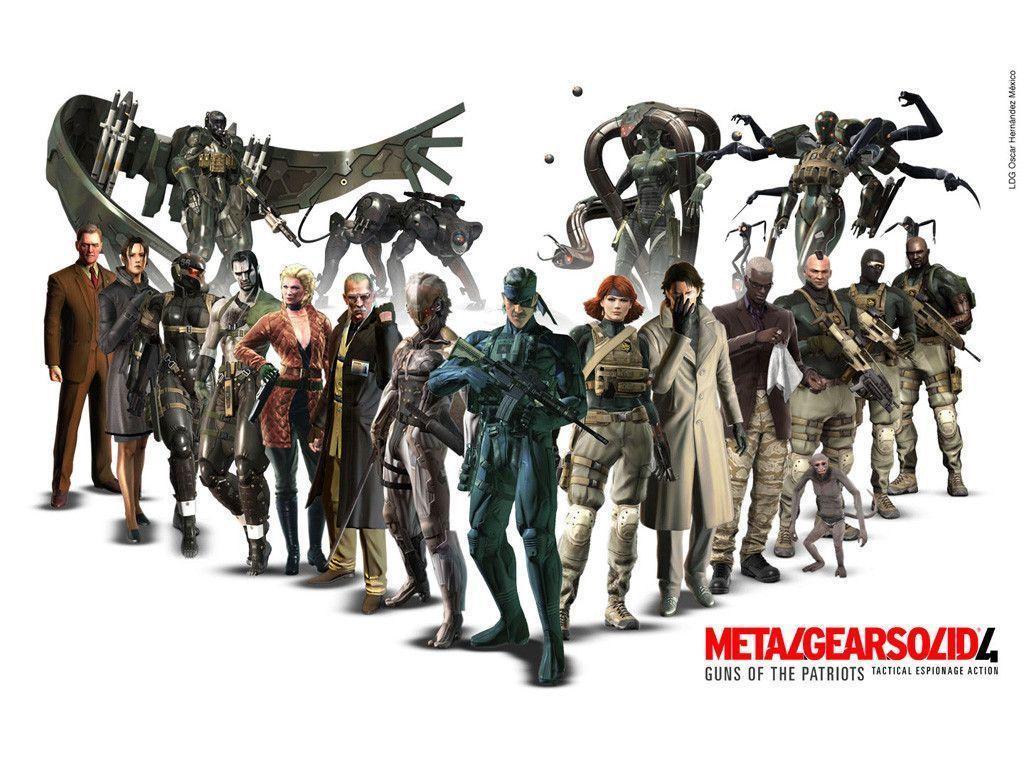 Download Metal Gear Solid Video Game Background High Resolution
