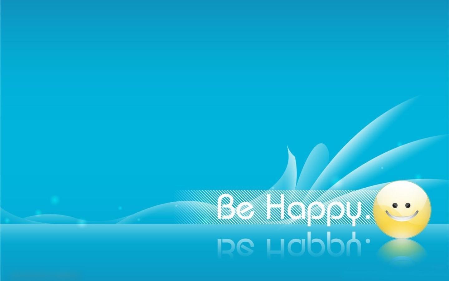 Be happy smile free desktop background wallpaper image
