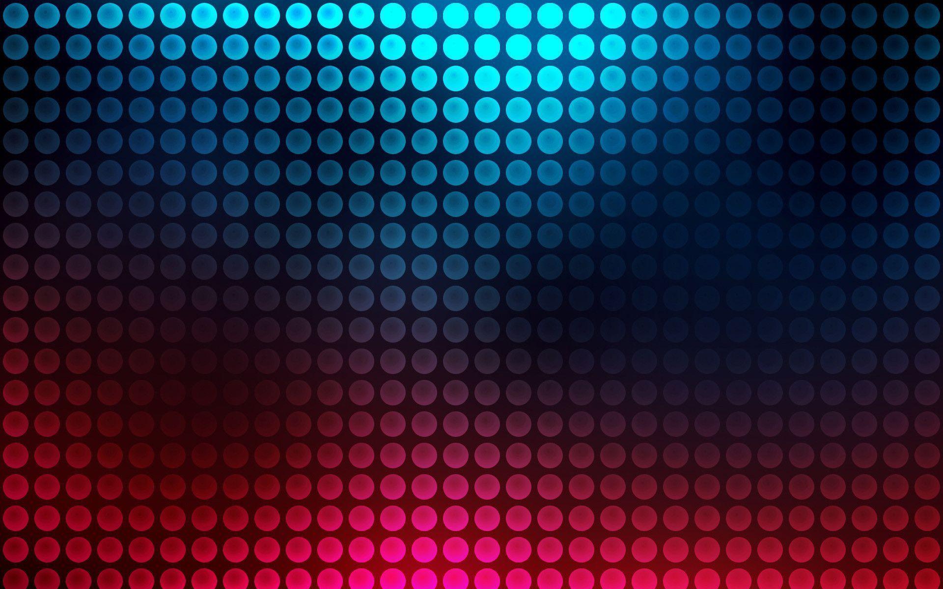 Blue And Red Neon Circle Pattern Wallpaper Wide or HD. Abstract