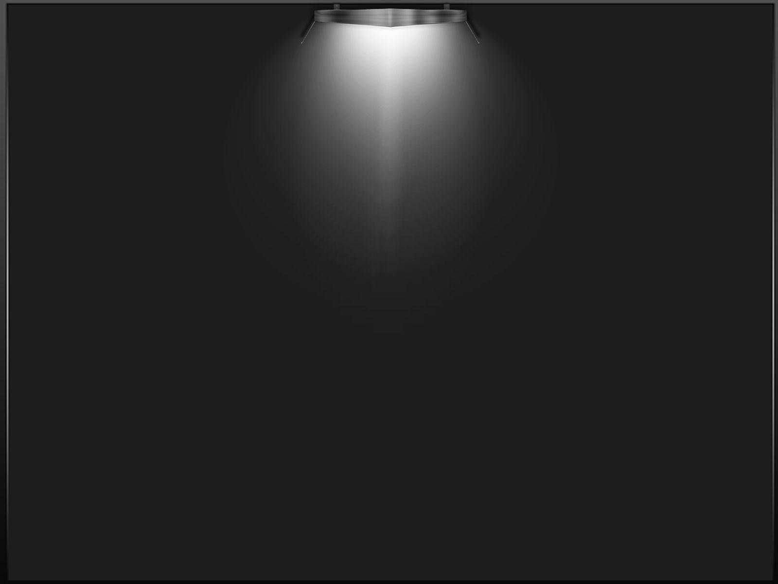Spot Light on Black Powerpoint Design PPT Background, Black
