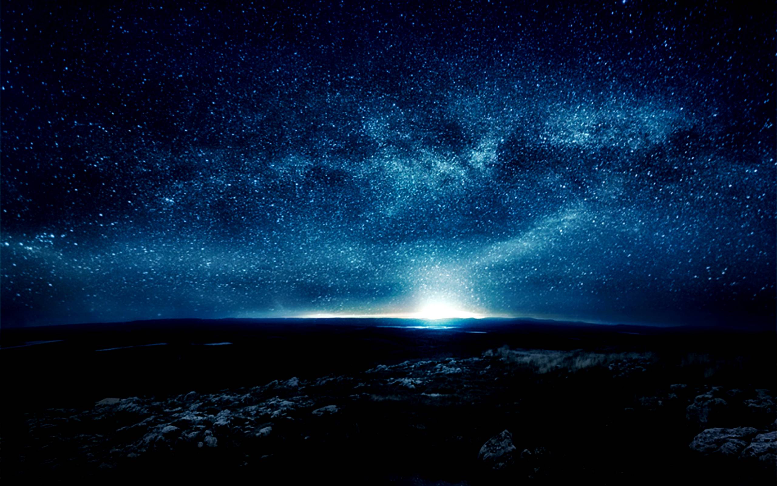 Starry Night Sky Wallpaper X