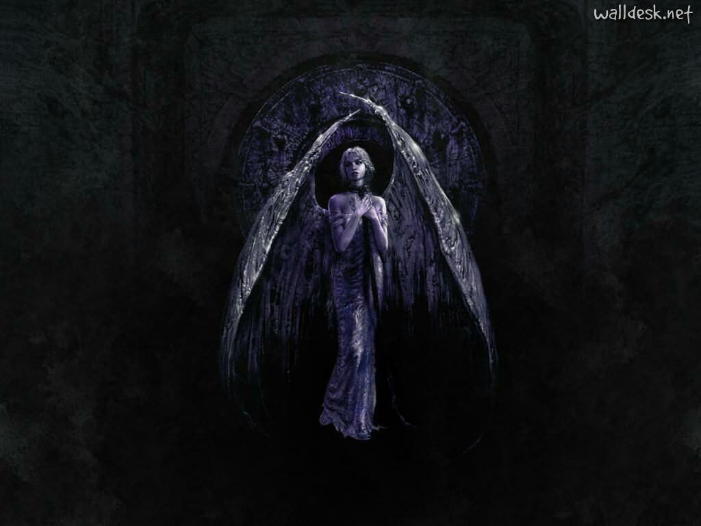 image For > Gothic Angel Art