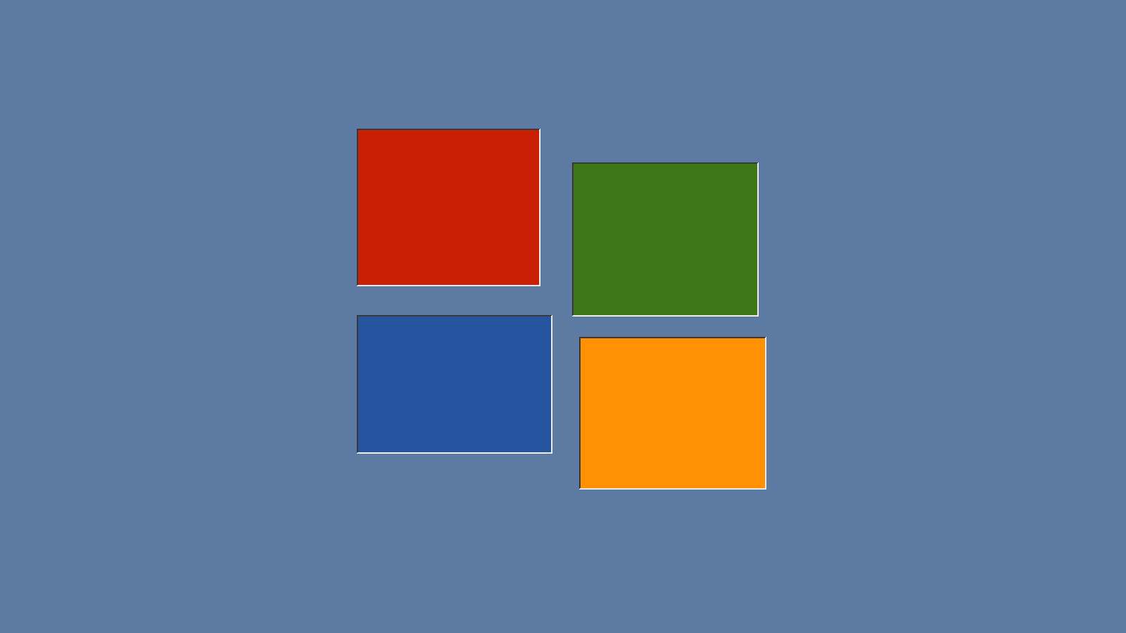 Windows 98 Styled Metro Ish Wallpaper