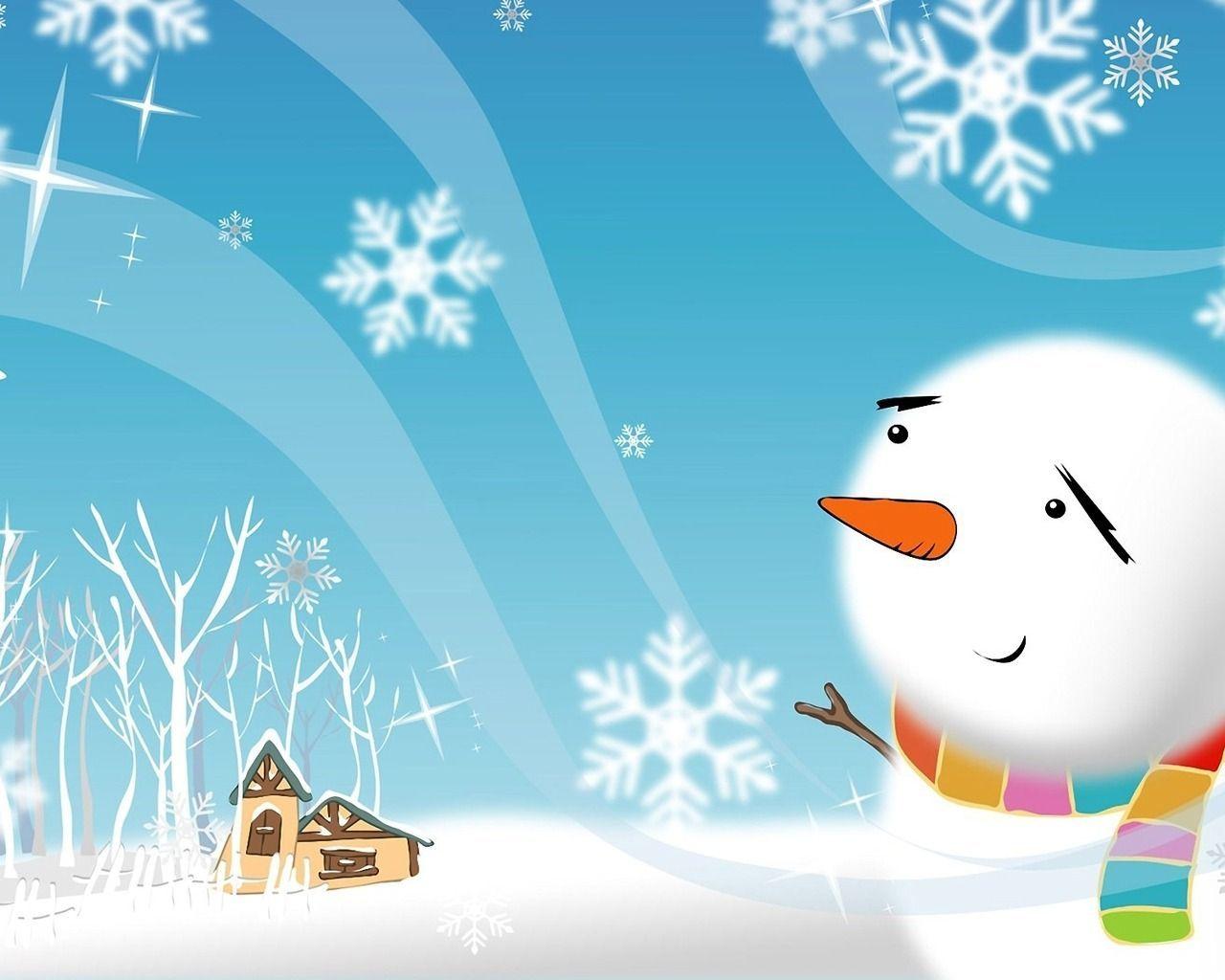 Rainbow Snowman wallpaper. Wallpaper HD. HD Desktop Background