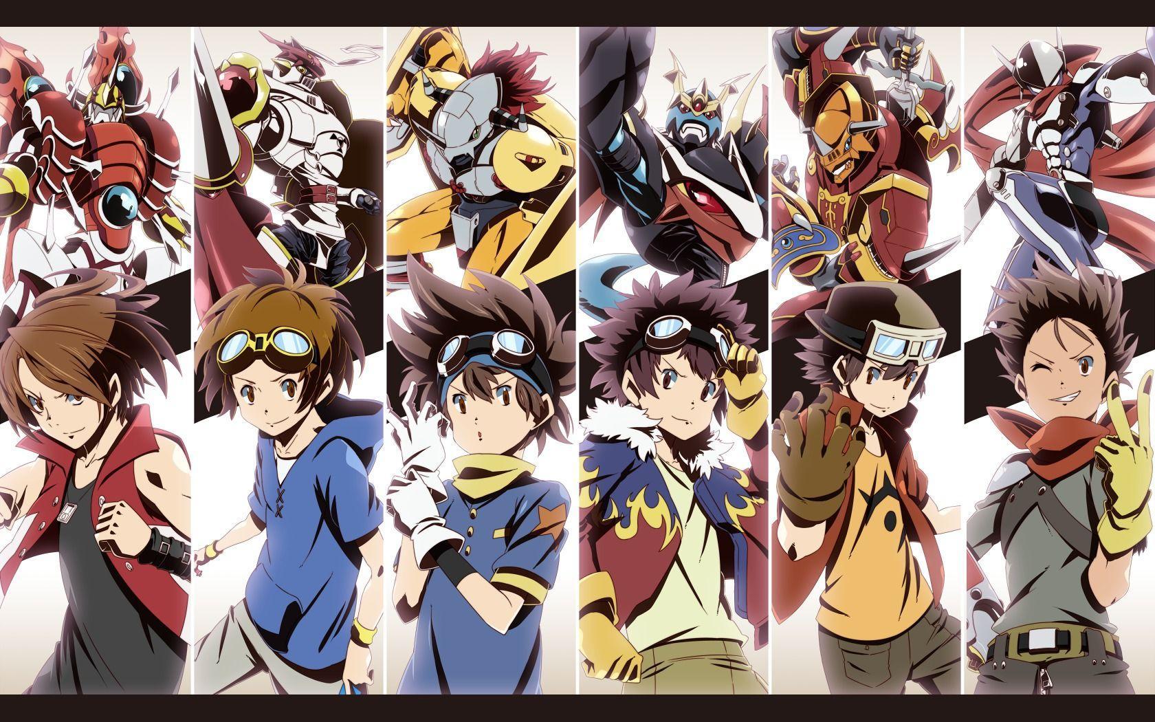 Digimon Team Leaders Wargreymon Cool Tai HD wallpaper #