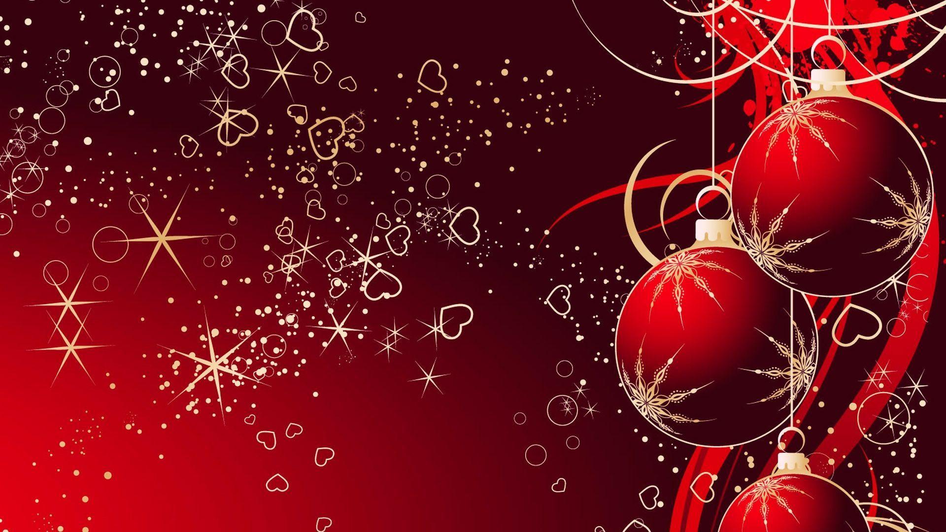 Red Christmas Wallpaper. Sky HD Wallpaper