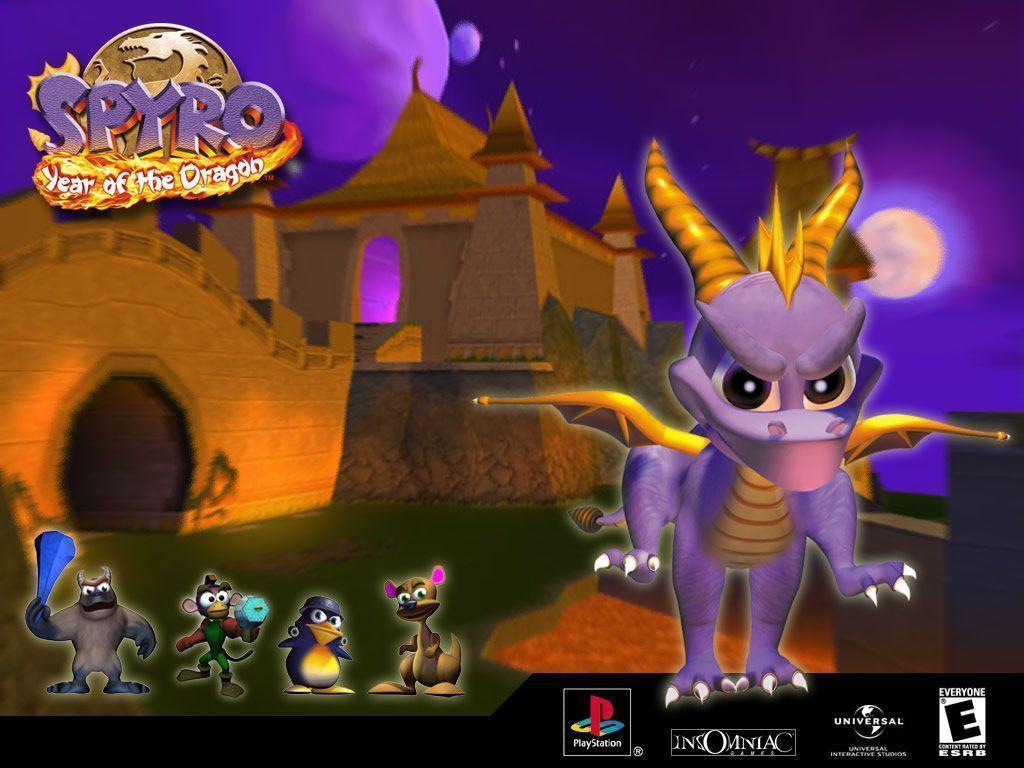 Desktop Wallpaper Spyro Year Of The Dragon 640 X 480 41 Kb Jpeg